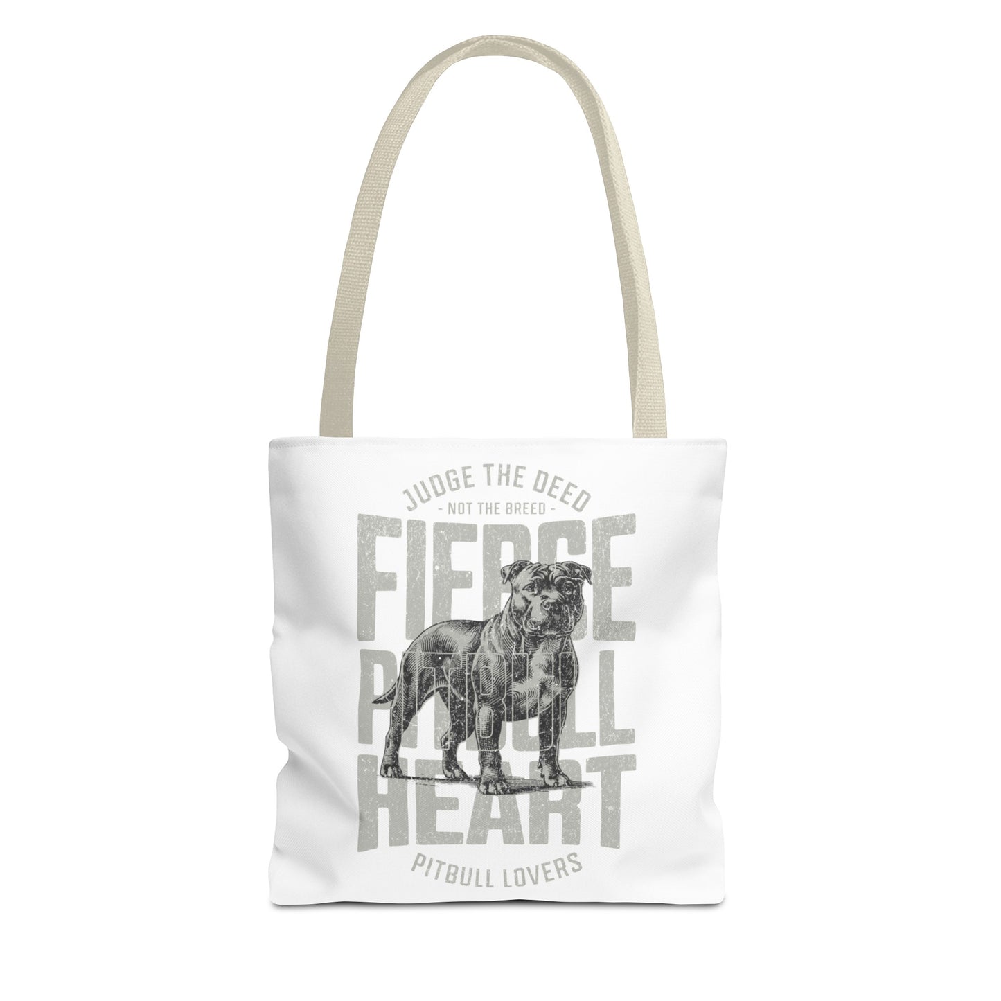 Pit Bull Tote  workout, school, store Bag (AOP)