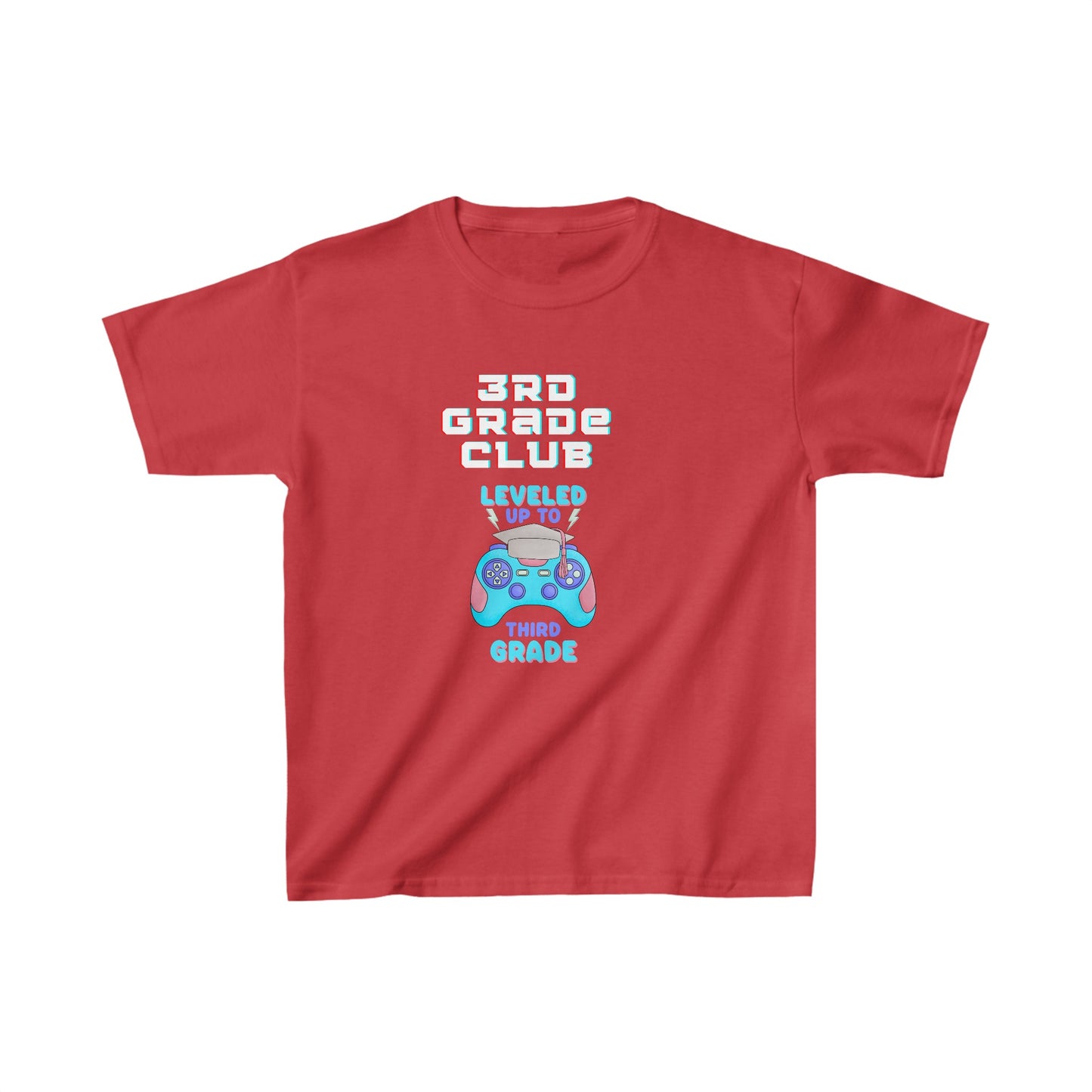 3rd Grade Kids Heavy Cotton t shirt