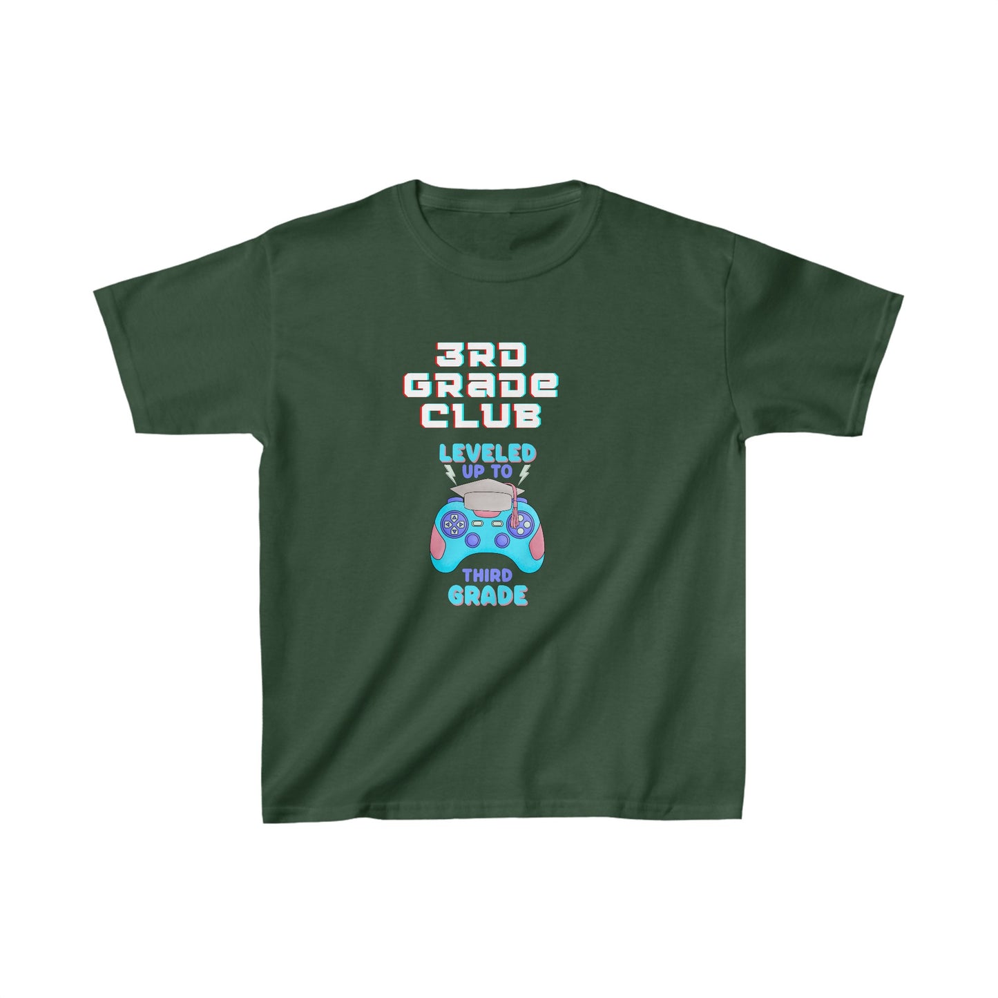 3rd Grade Kids Heavy Cotton t shirt