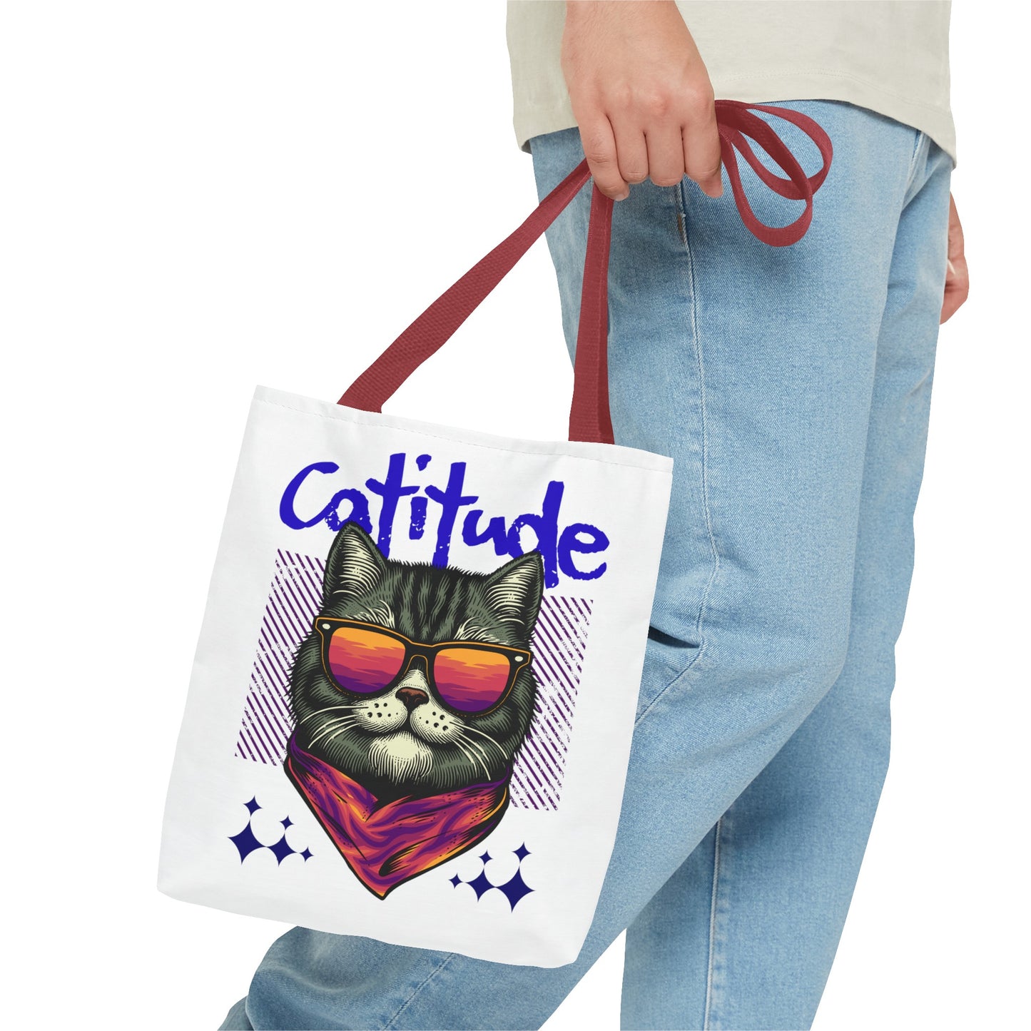 Whimsical cat Tote Bag