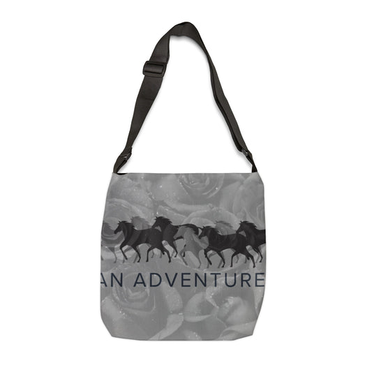 Adjustable Tote Bag  grocery bag horse images