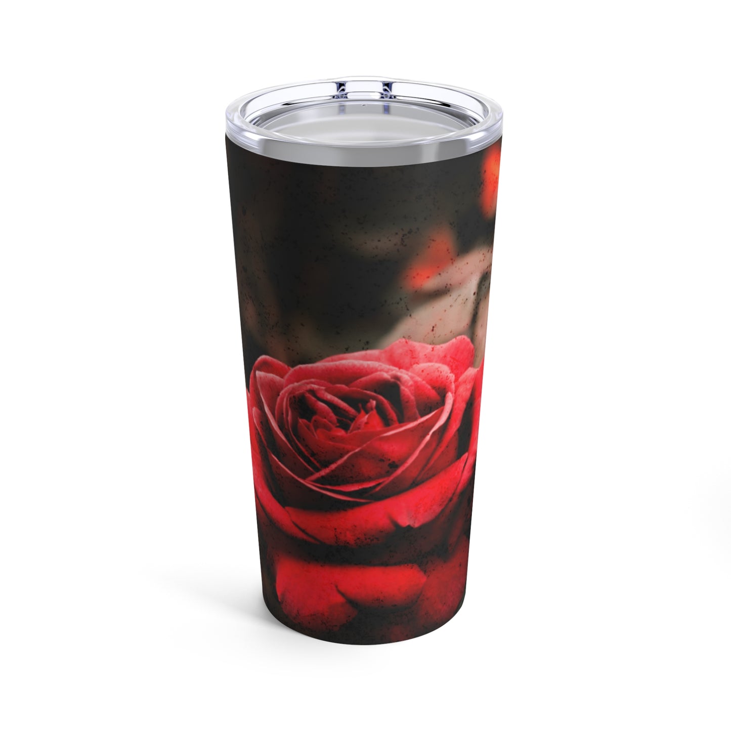 Rose coffee , tea Tumbler 20oz gift for mom, graduate, everyone for tea and coffee