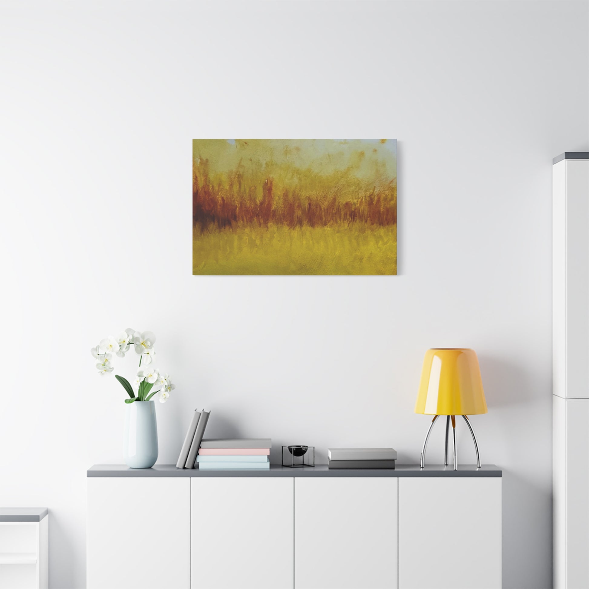 Canvas Wall Art, Abstract Nature Landscape, Home Decor, Modern Artwork, Gift for Art Lovers, Office Decoration
