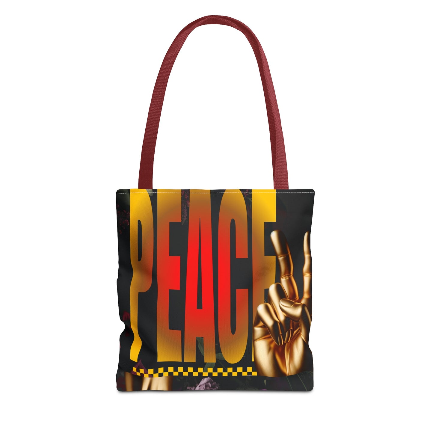 Peace Tote Bag for groceries, workout, school