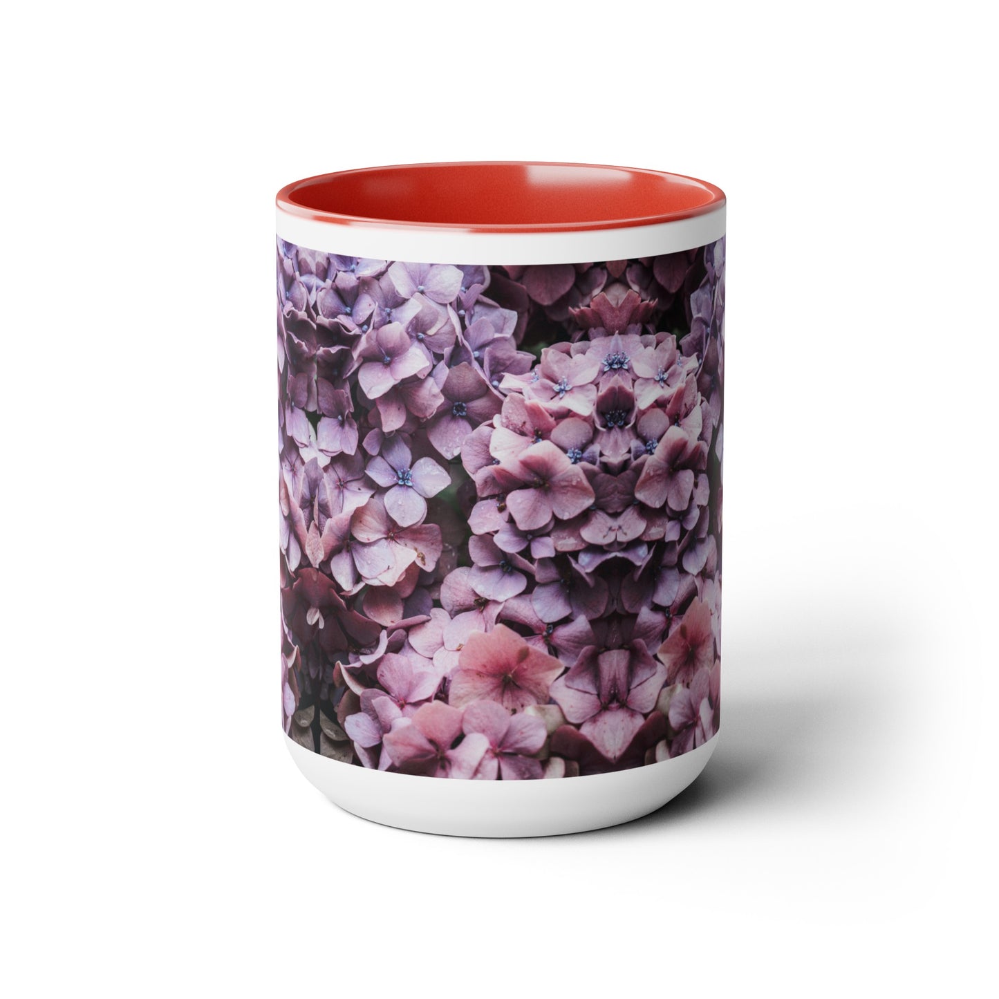 Stunning floral-inspired coffee mug, 15oz