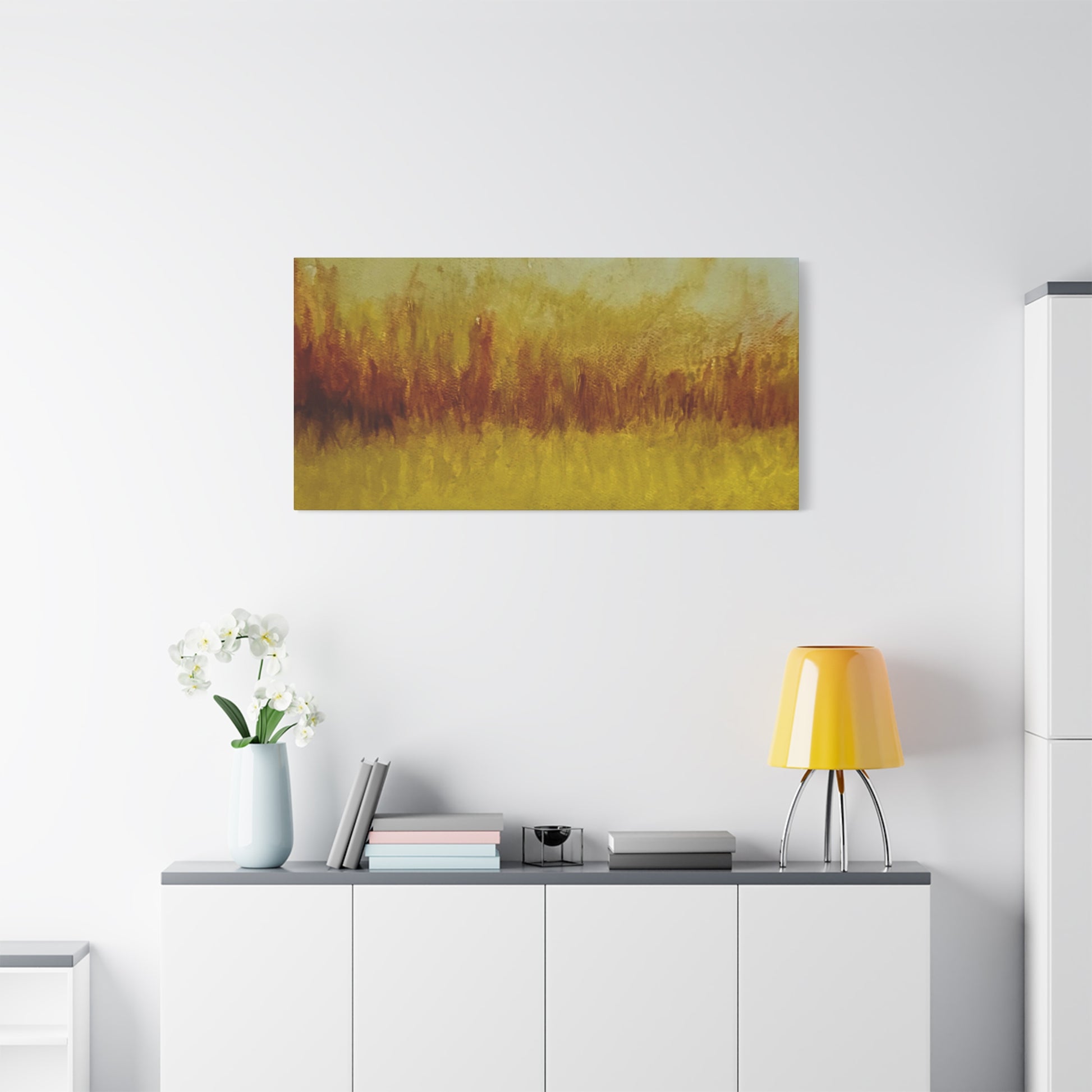 Canvas Wall Art, Abstract Nature Landscape, Home Decor, Modern Artwork, Gift for Art Lovers, Office Decoration