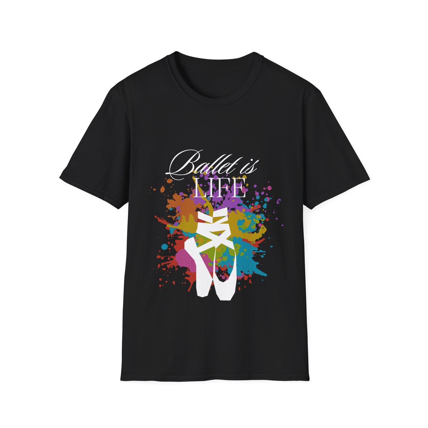 Tshirt Ballet black love of dance T-Shirt dancer