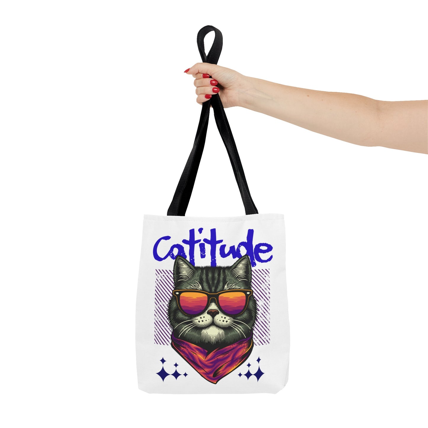 Whimsical cat Tote Bag