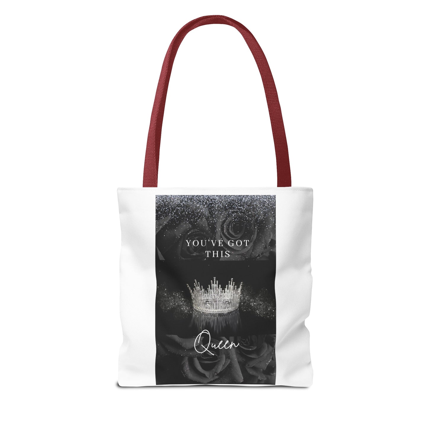 for her, mom, daughter, teen, college graduate Queen Tote Bag (AOP)