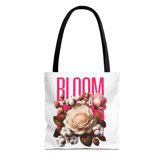 Bloom floral Tote Bag for groceries, gym, home gift