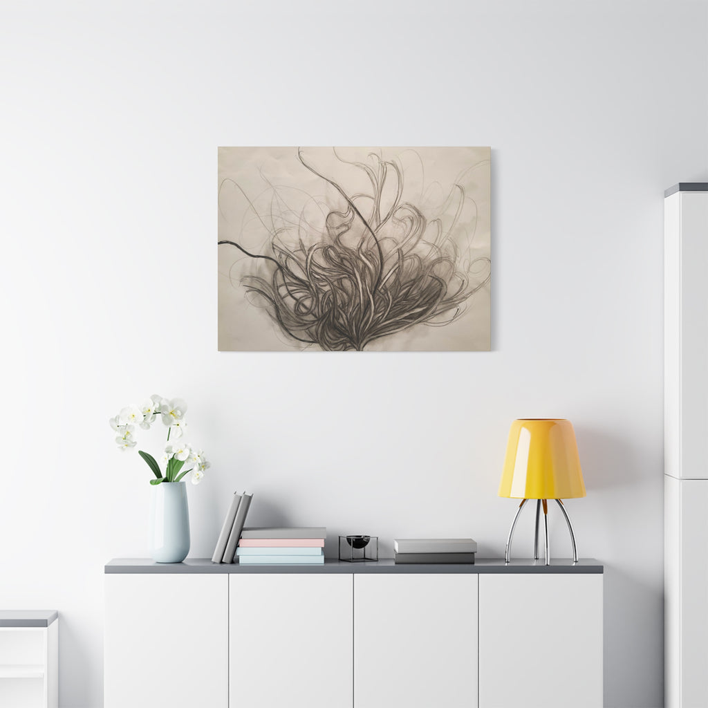 Canvas Art Print - Nature Drawing by Lisa Jennings