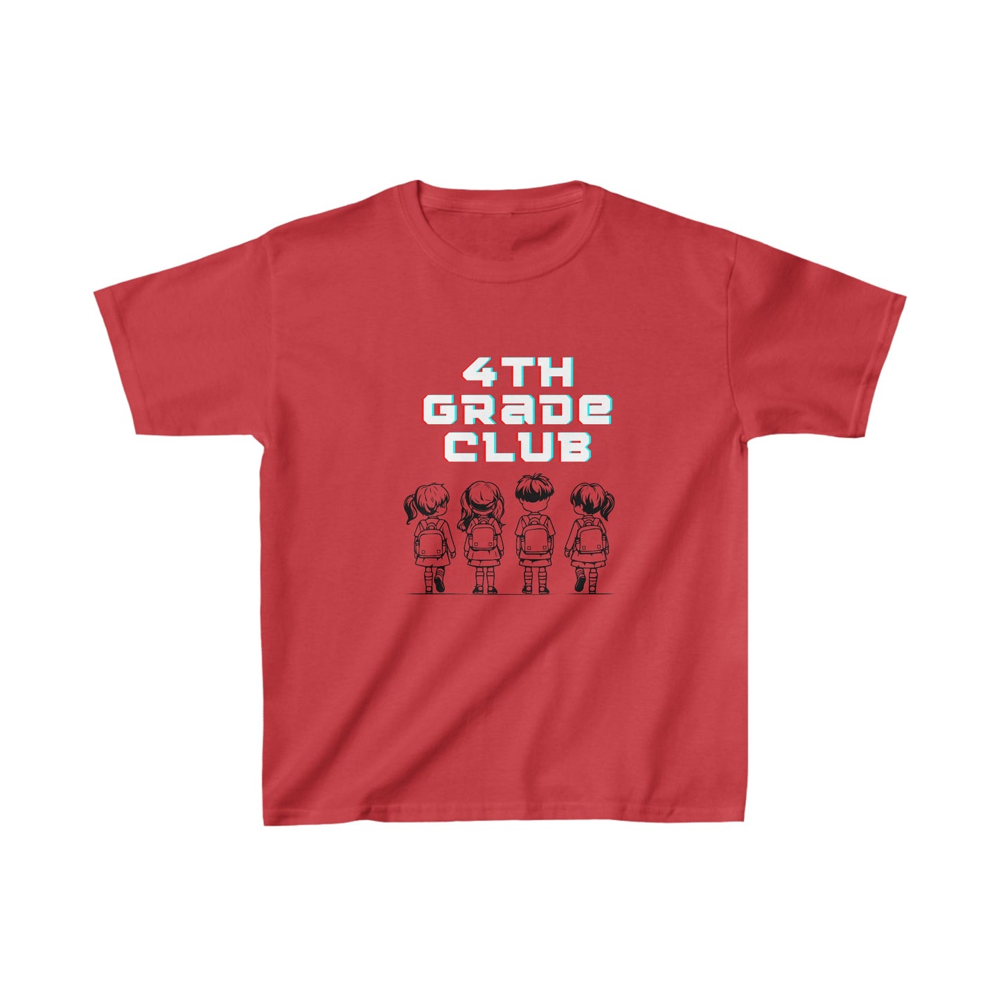 4th Grade Kids Heavy Cotton t shirt