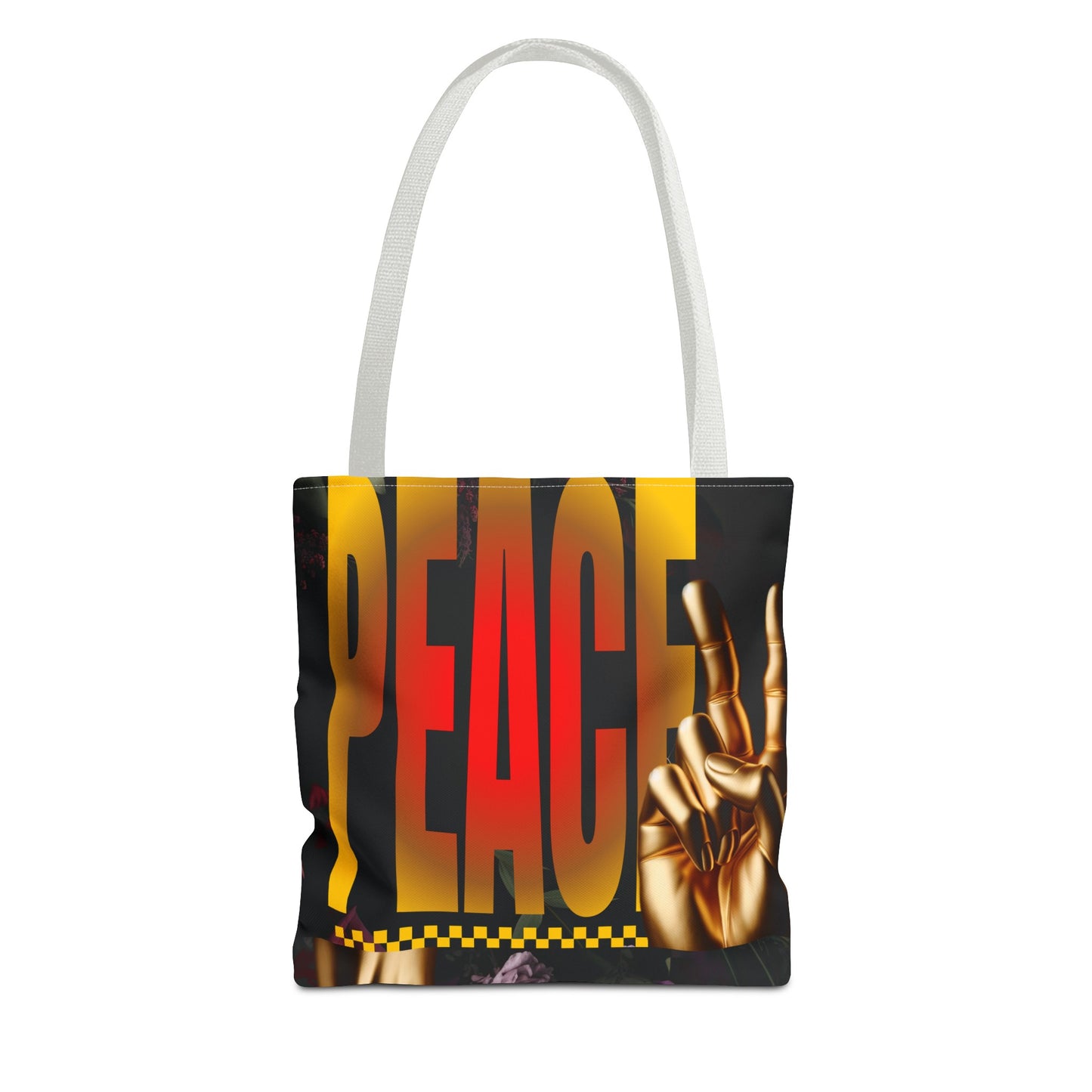 Peace Tote Bag for groceries, workout, school