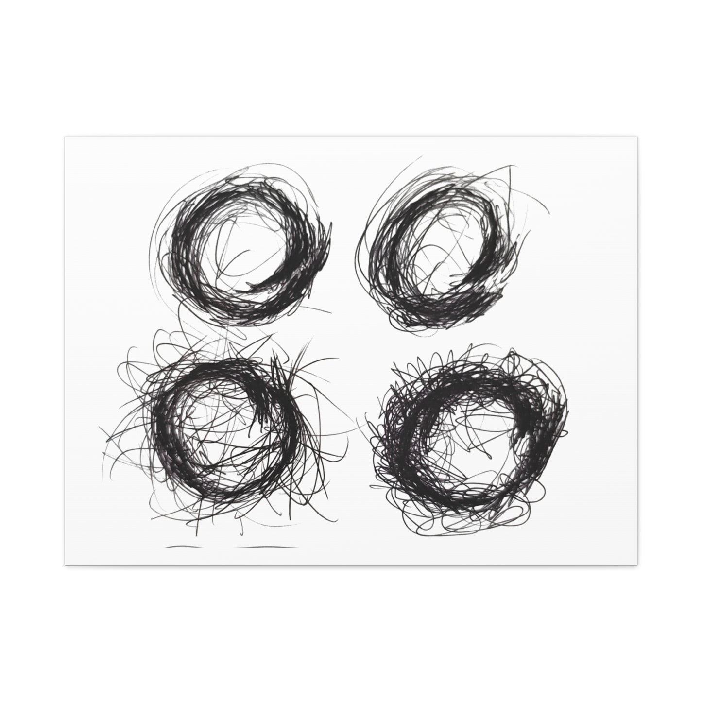 Line Drawing Wall Art, Modern Minimalist Decor, Home Office Artwork, Gift for Art Lovers, Contemporary Wall Hanging by artist Lisa Jennings