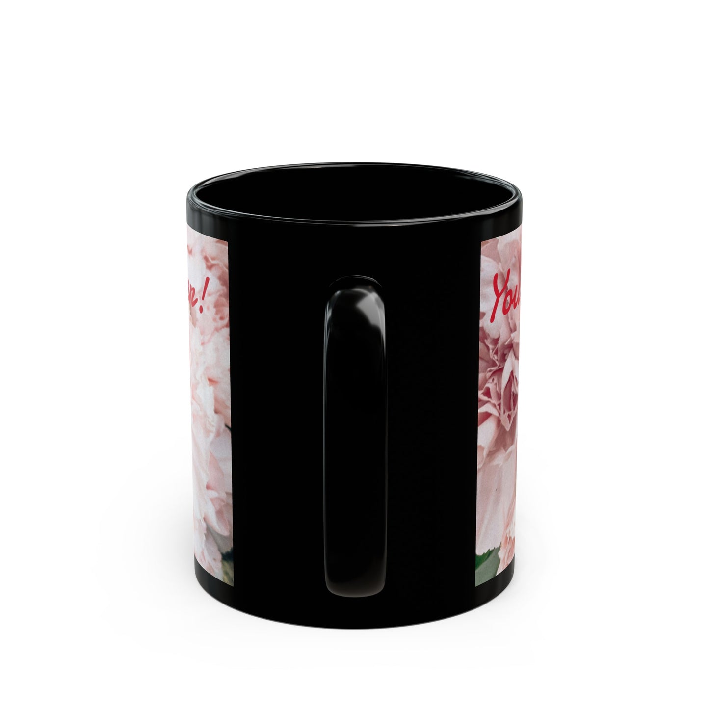 Favorite Teacher- Black Floral Mug (11oz, 15oz)