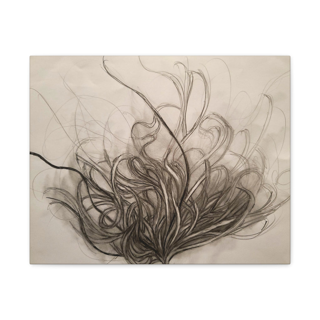 Canvas Art Print - Nature Drawing by Lisa Jennings