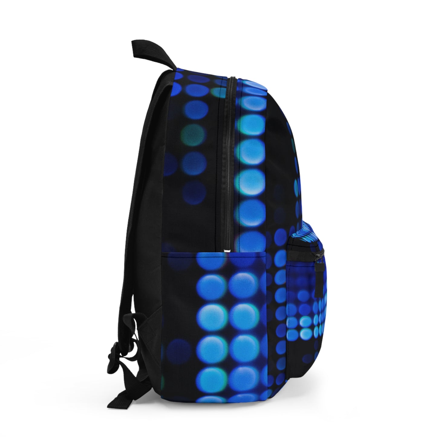 Blue Graphic Backpack