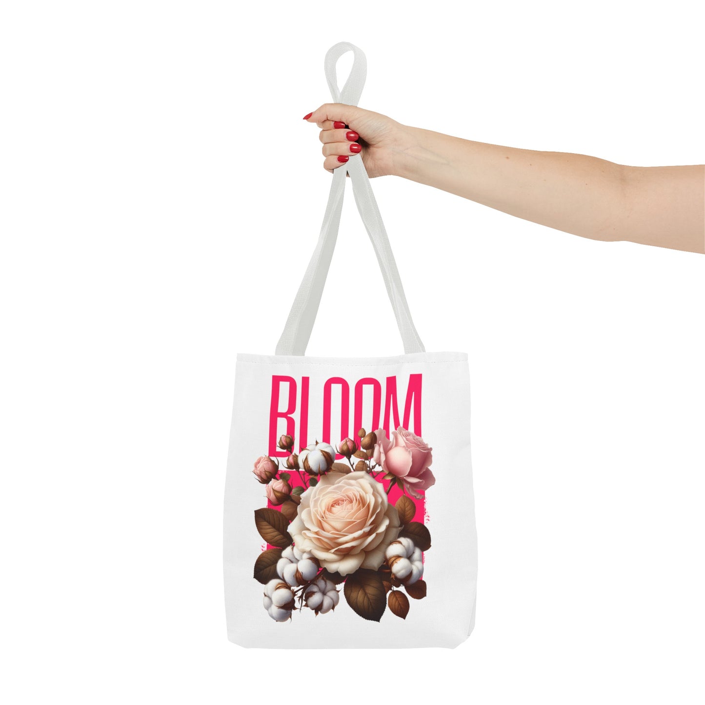 Bloom floral Tote Bag for groceries, gym, home gift