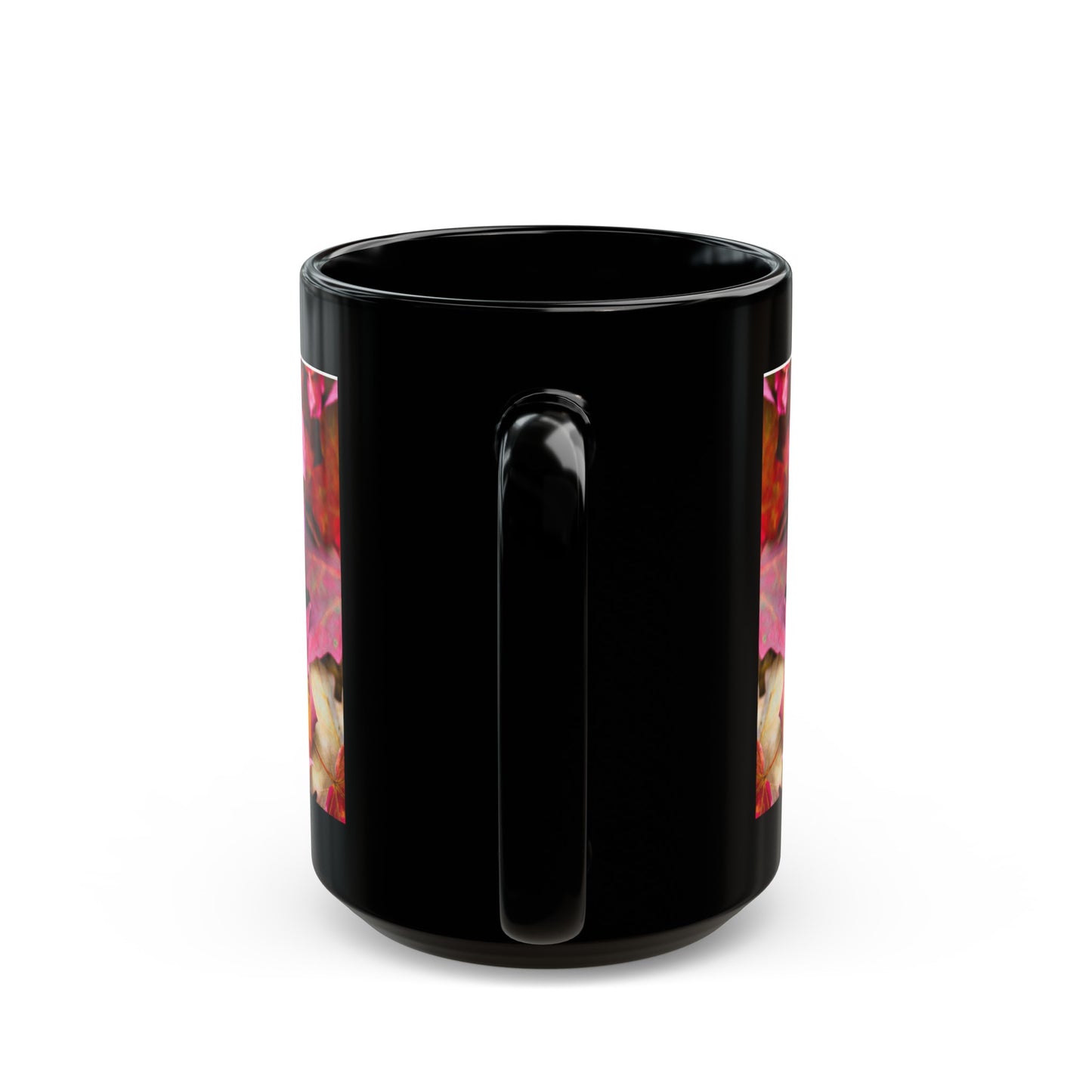 Autumn - Inspired Black, Ceramic Coffee Mug (11oz, 15oz)