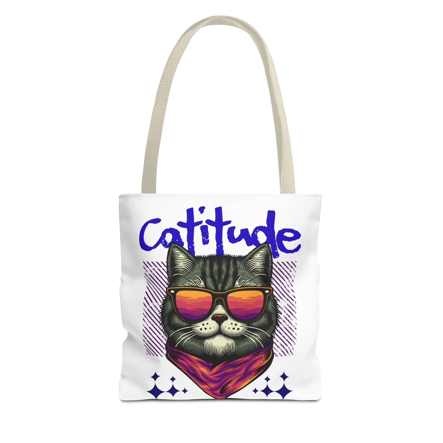 Whimsical cat Tote Bag