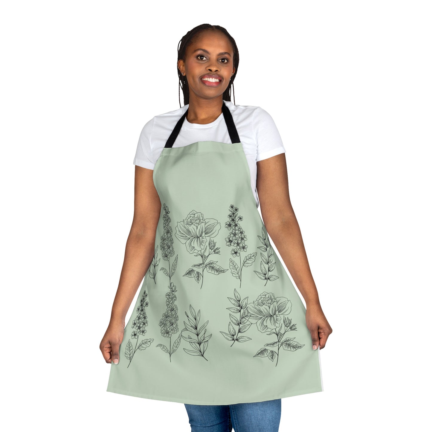 Apron, 5-Color Straps (AOP)