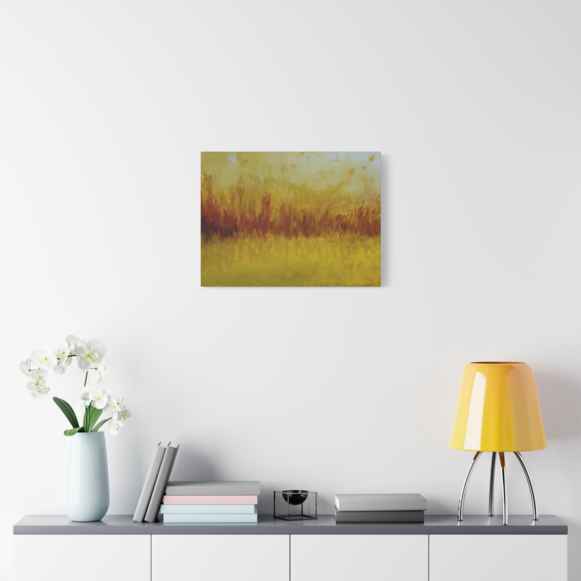 Canvas Wall Art, Abstract Nature Landscape, Home Decor, Modern Artwork, Gift for Art Lovers, Office Decoration