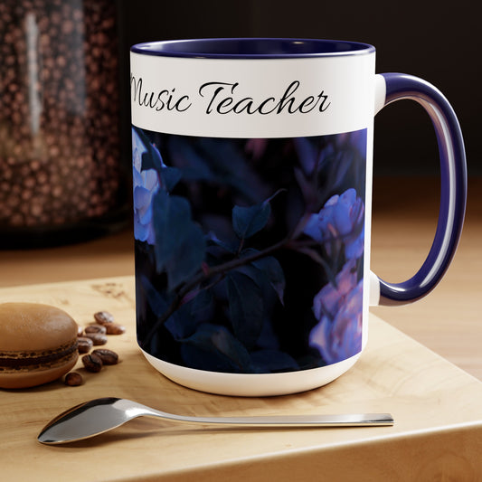 Favorite Music Teacher Coffee Mugs, 15oz