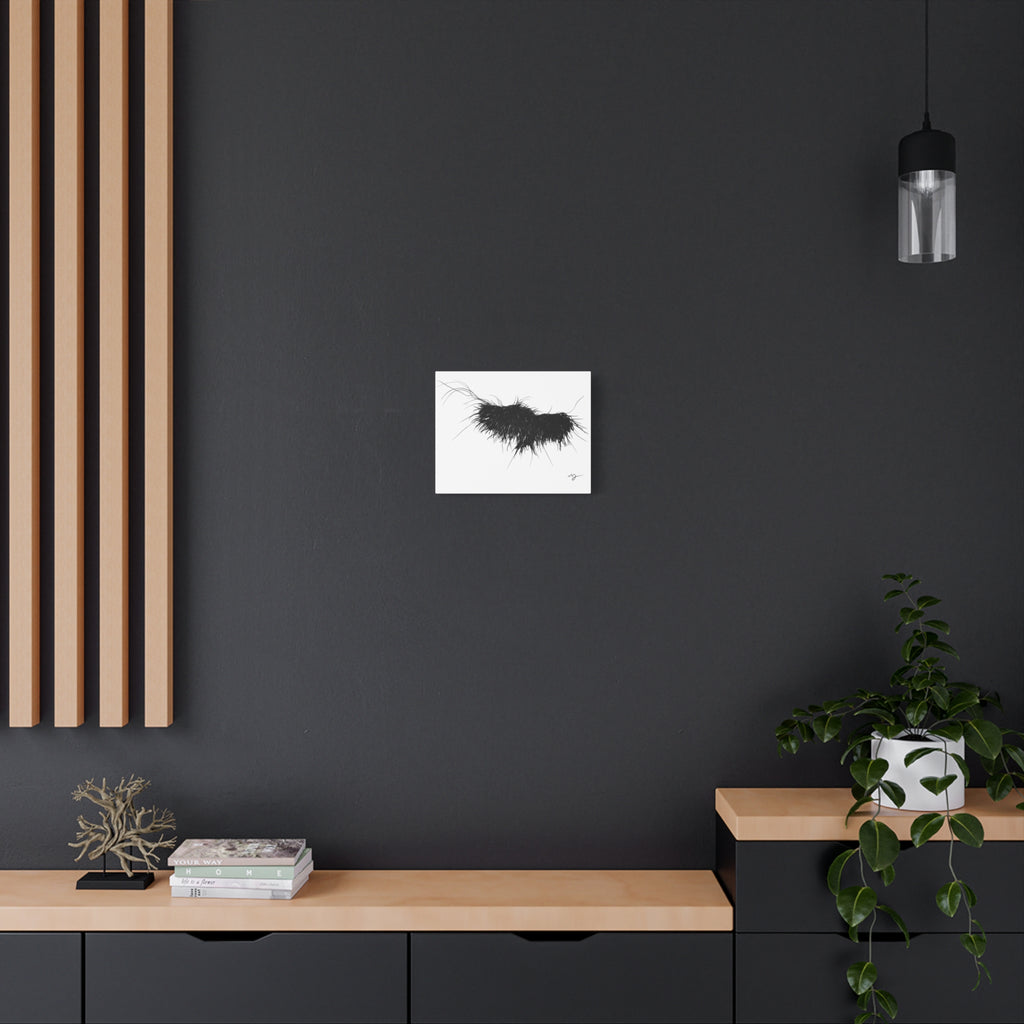 Canvas Print - Abstract Line Drawing Birds in Flight by Lisa Jennings