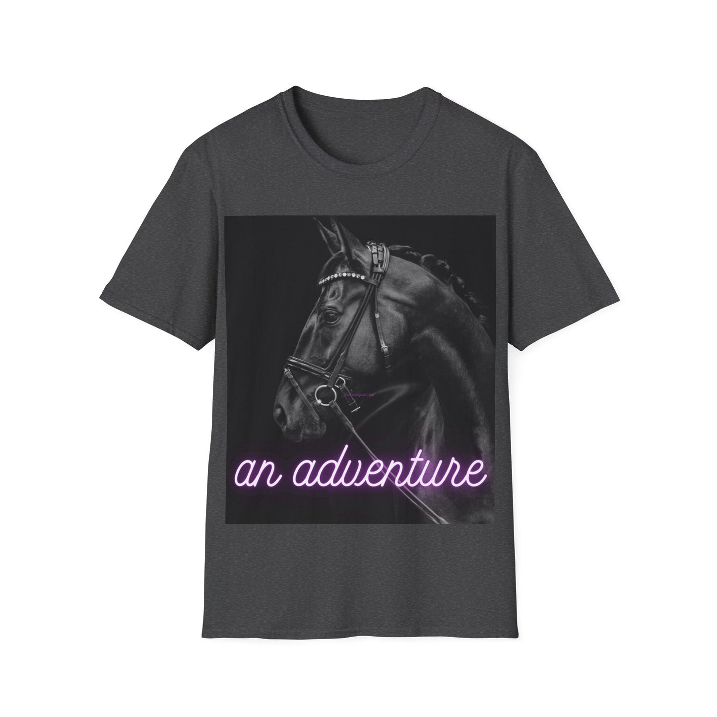 for mom, dad, sister, summer, spring Unisex Horse themed T-Shirt