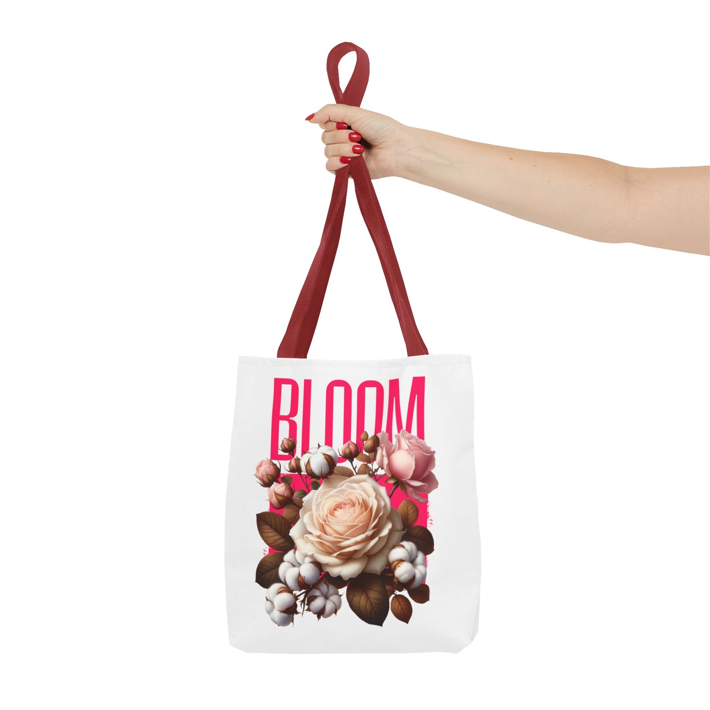 Bloom floral Tote Bag for groceries, gym, home gift