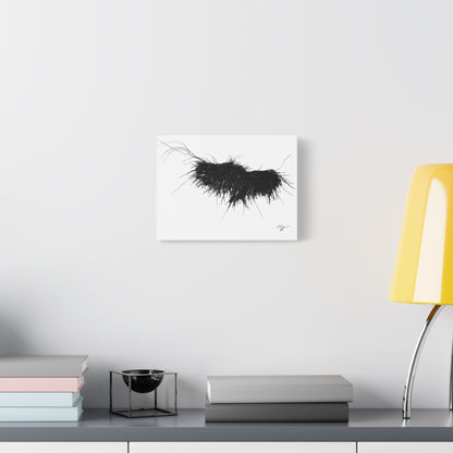 Canvas Print - Abstract Line Drawing Birds in Flight by Lisa Jennings