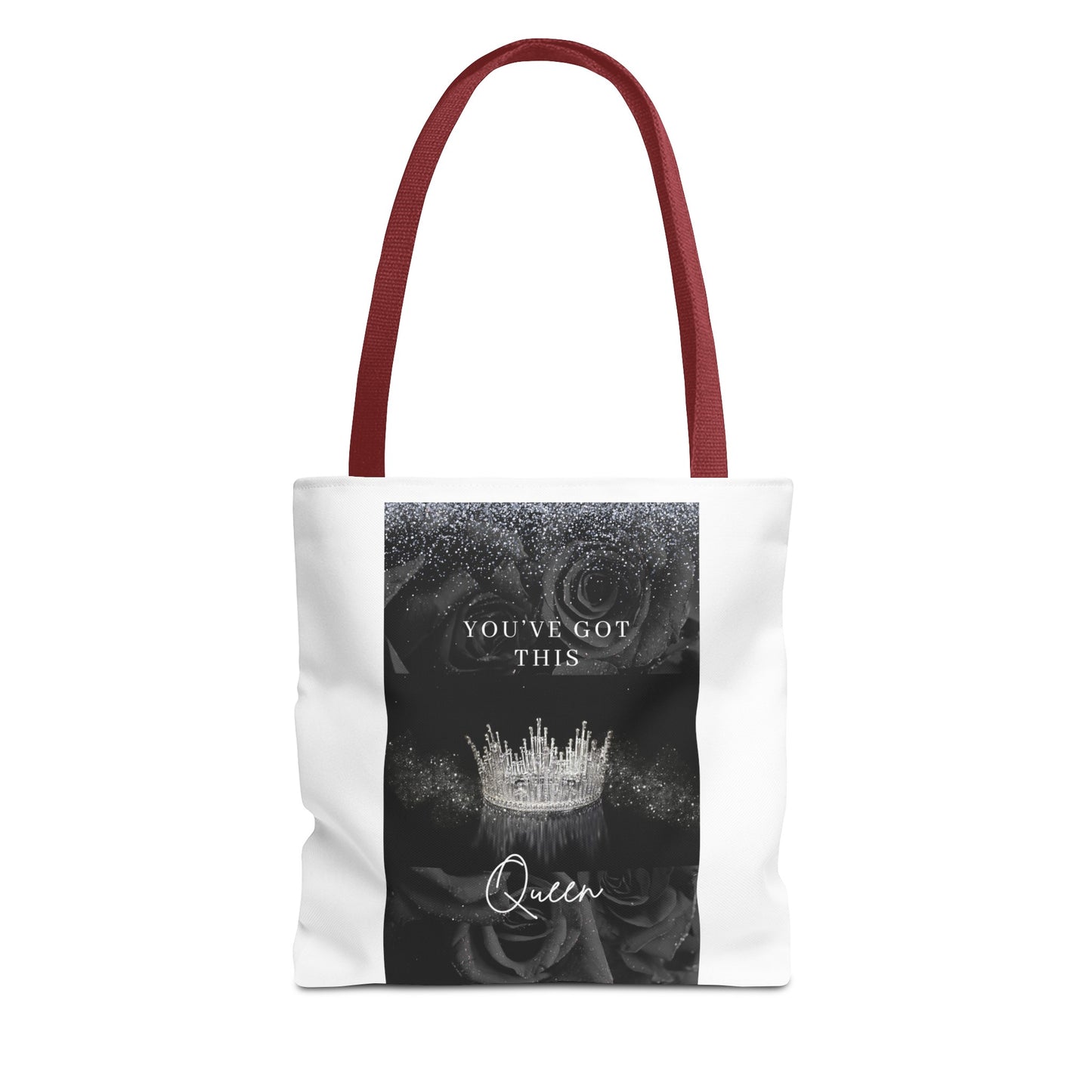 for her, mom, daughter, teen, college graduate Queen Tote Bag (AOP)