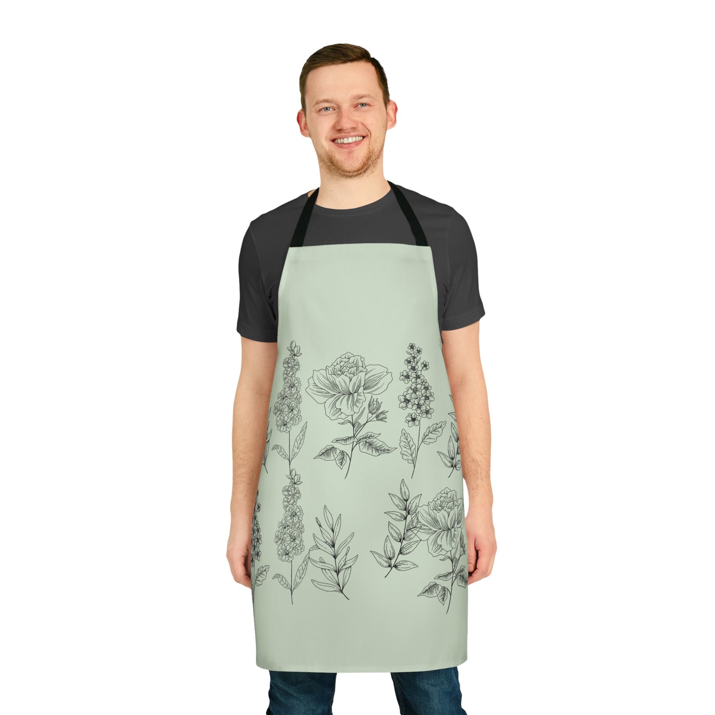 Apron, 5-Color Straps (AOP)