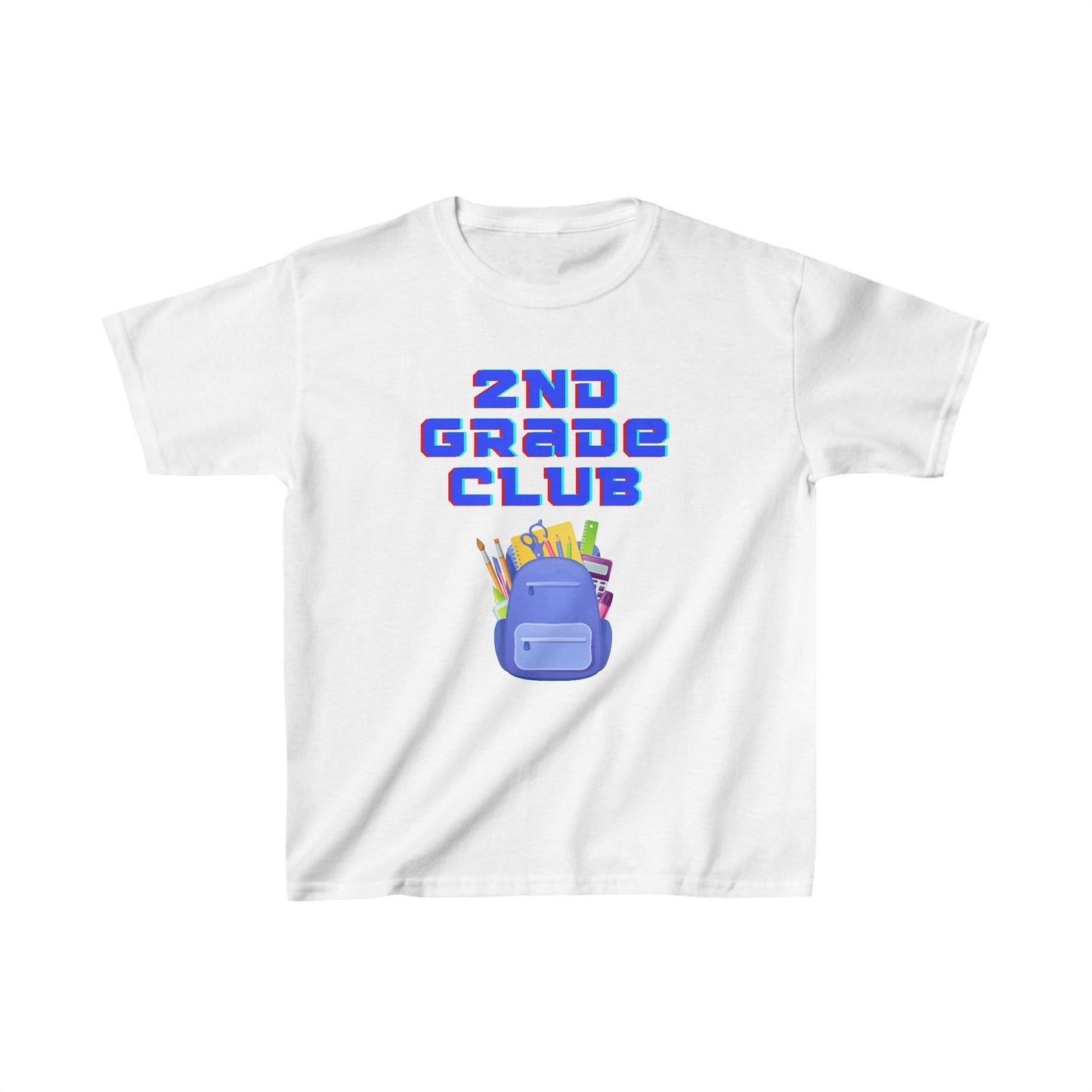 2nd grade Kids Heavy Cotton t shirt