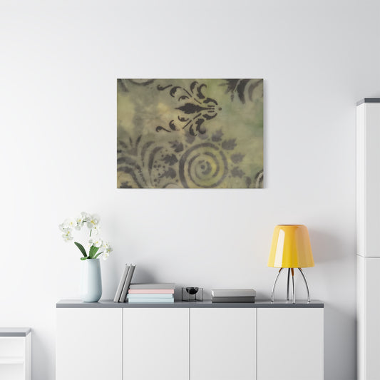 Canvas Print inspired by  Nature -Encaustic Painting by Lisa Jennings