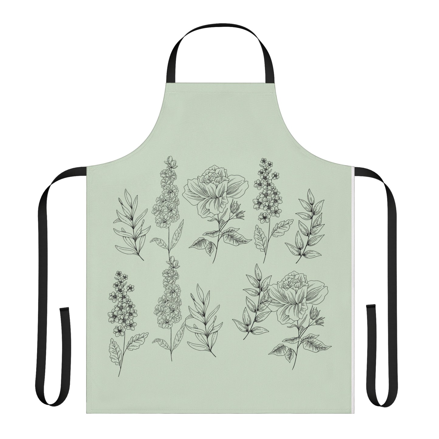 Apron, 5-Color Straps (AOP)