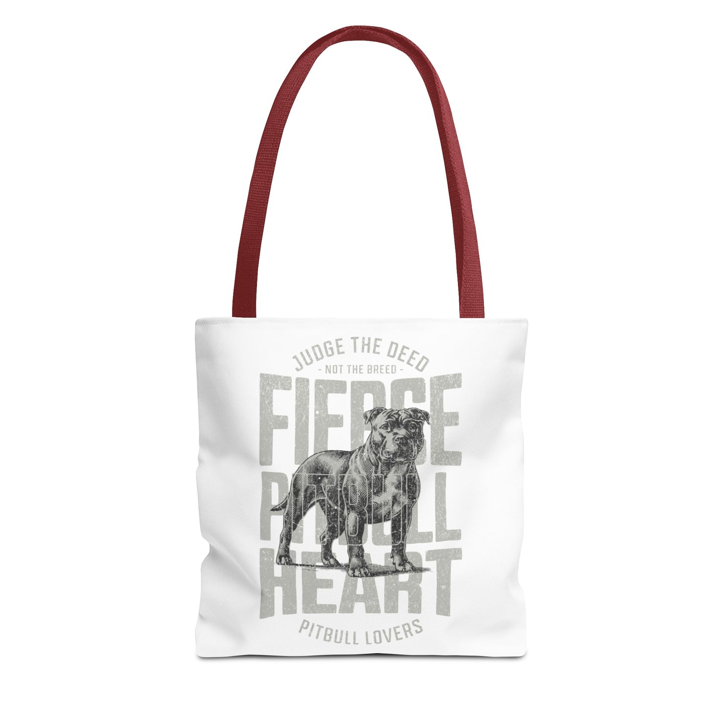 Pit Bull Tote  workout, school, store Bag (AOP)