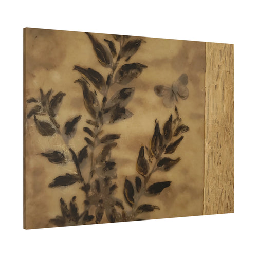 Botanical Wall Art Canvas - Nature-Inspired Home Decor, 1.25" Stretched