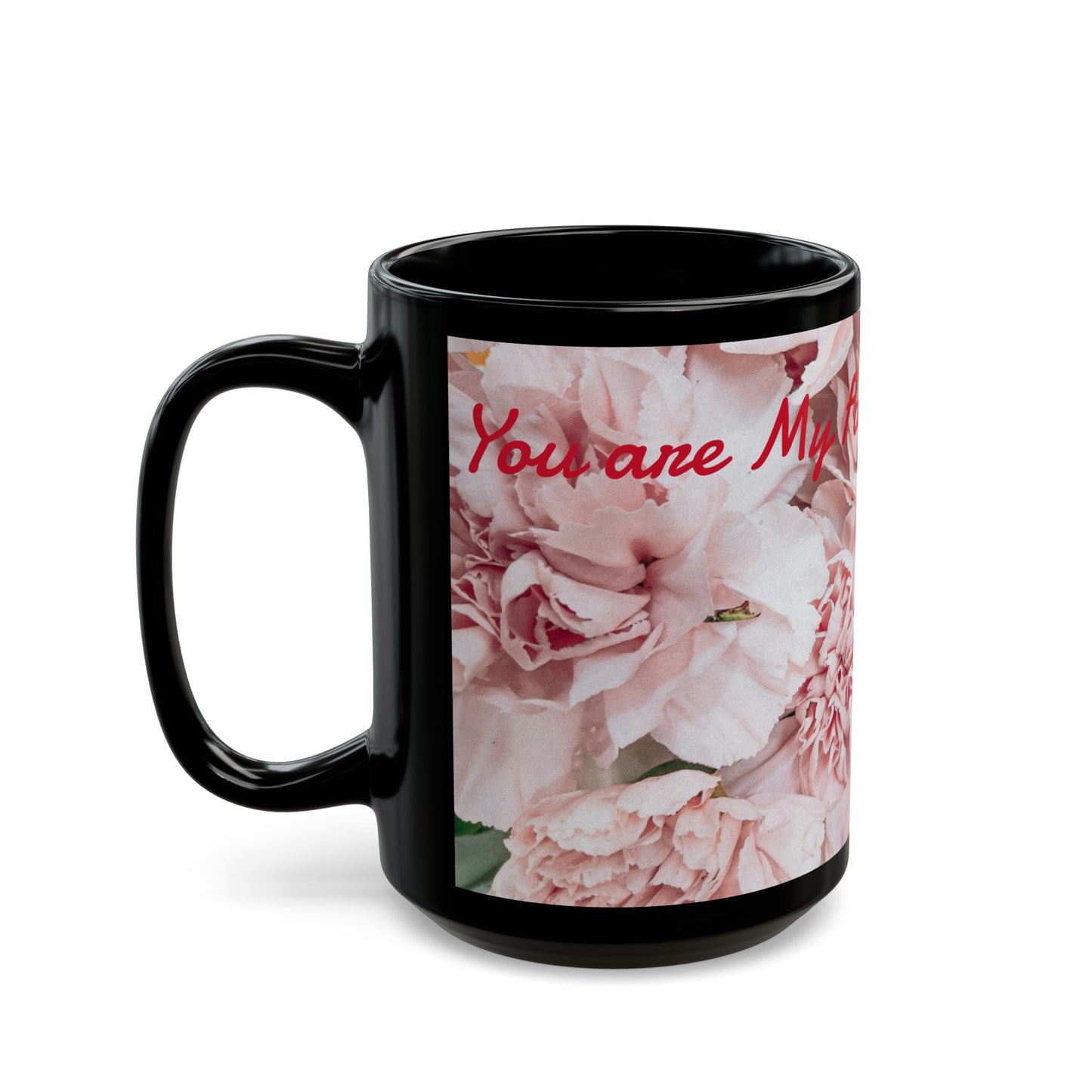 Favorite Teacher- Black Floral Mug (11oz, 15oz)