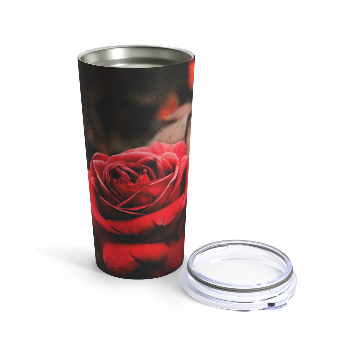 Rose coffee , tea Tumbler 20oz gift for mom, graduate, everyone for tea and coffee