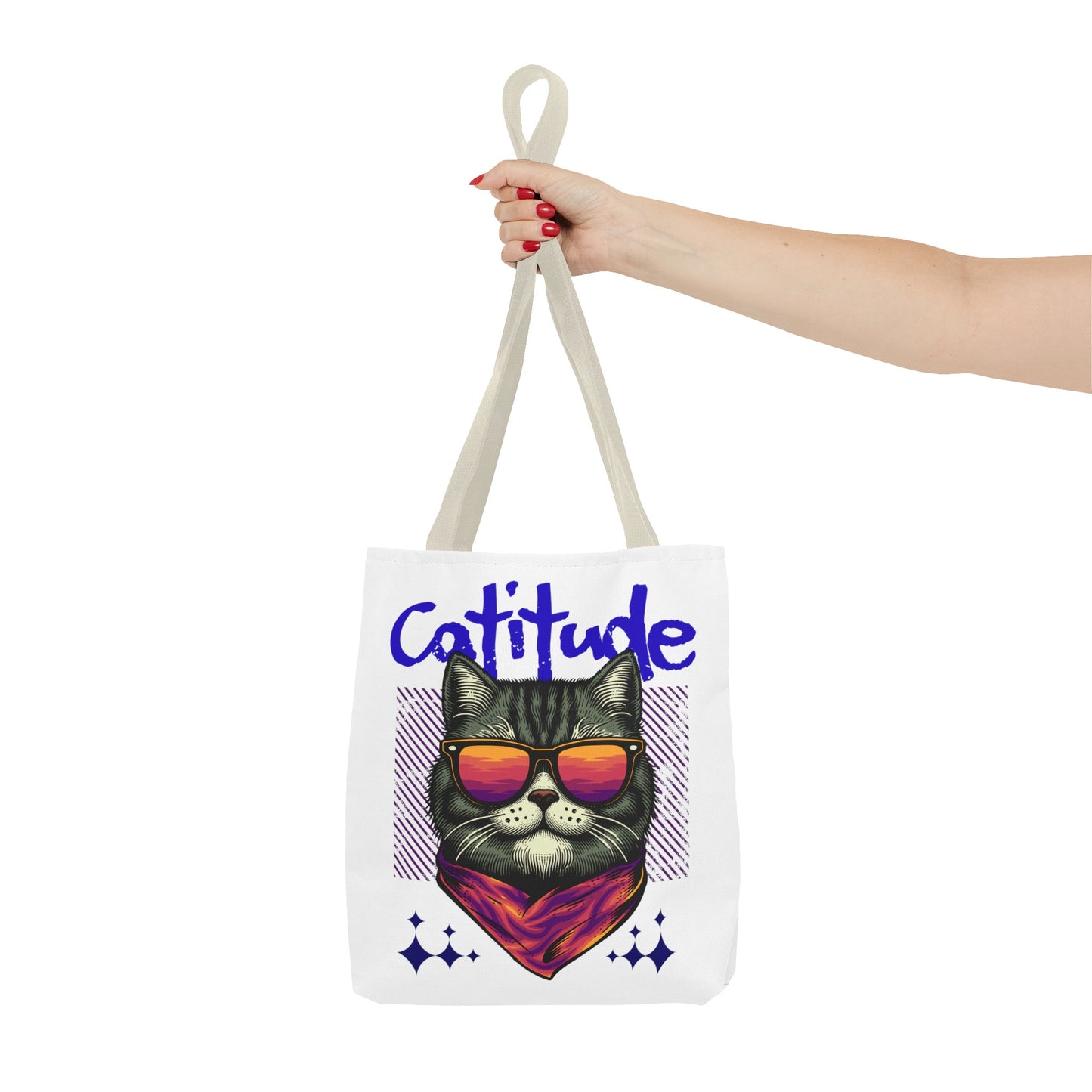 Whimsical cat Tote Bag