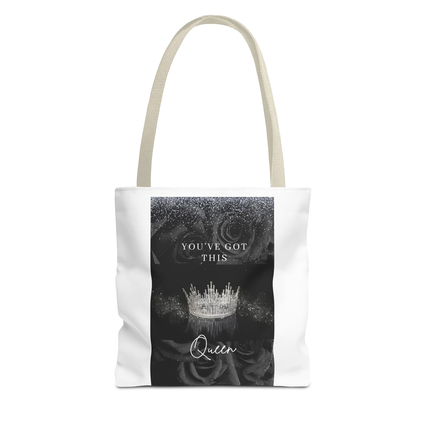 for her, mom, daughter, teen, college graduate Queen Tote Bag (AOP)